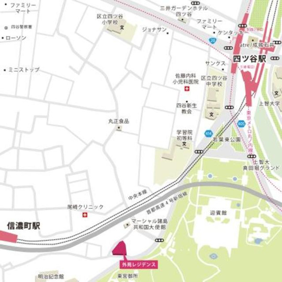 【地図】 | 外苑レジデンス