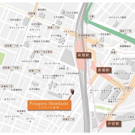 【地図】 | Ｐｒｏｓｐｅｒａ　Ｓｈｉｍｂａｓｈｉ