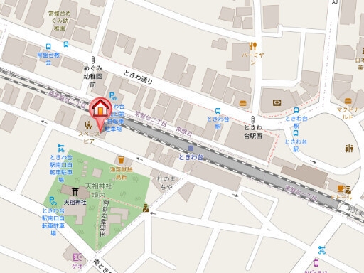 FOREST RESIDENCE TOKIWADAIの地図