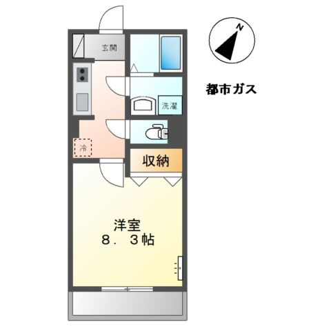 サンピア幸の間取り