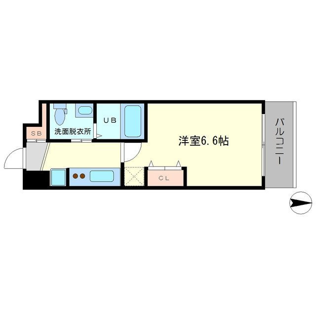 アーデンタワー本町イーストの間取り