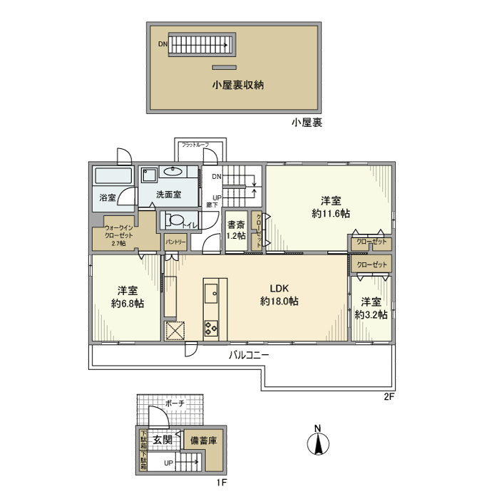 久我山戸建の間取り