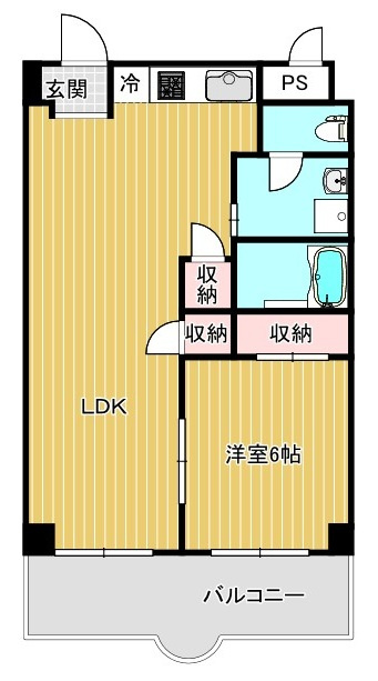 ラフィナート菊名の間取り