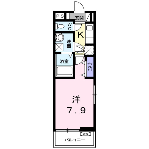 メゾン　シンシアの間取り