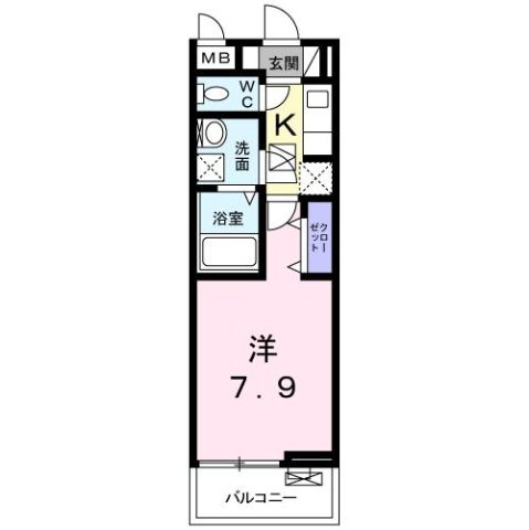 Ｂｅｌｌｅ　Ｆｌｅｕｒの間取り