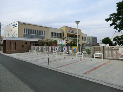 八幡保育園まで450ｍ