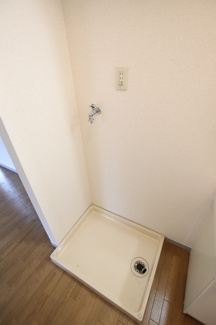 室内洗濯機置き場