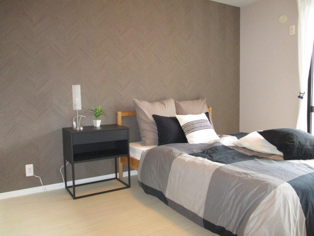 ハイツ池田Ｅの寝室