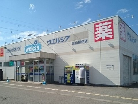 メゾン若葉台の周辺|ウエルシア富山婦中店まで550m