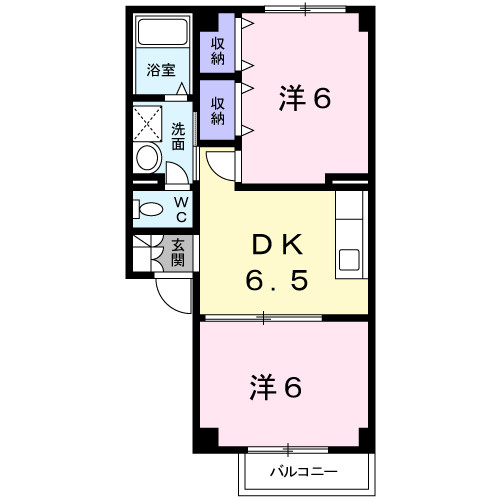 メゾン若葉台の間取り