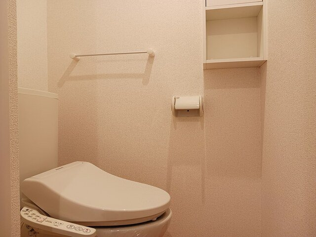 サニーハイムＢのトイレ|シンプルで使いやすいトイレです