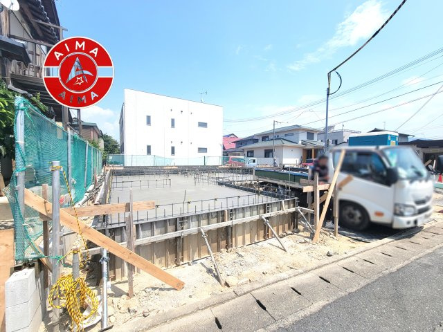 福岡市早良区有田2丁目第1-3棟（1号棟）の外観|デザイン性のある外観です。
