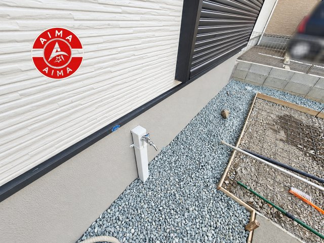 福岡市早良区有田2丁目第1-3棟（2号棟）の庭|お庭で自由な時間を過ごせます。