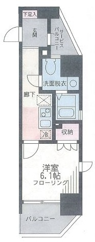 ザ・パーククロス藤沢 の間取り