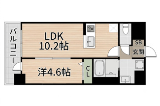 【間取り】 | CRESTTAPP京都太秦天神川dexⅡ