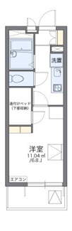 【間取り】 | レオパレス上三ツ島 | 代表的な間取のため実際の間取とは異なる場合があります