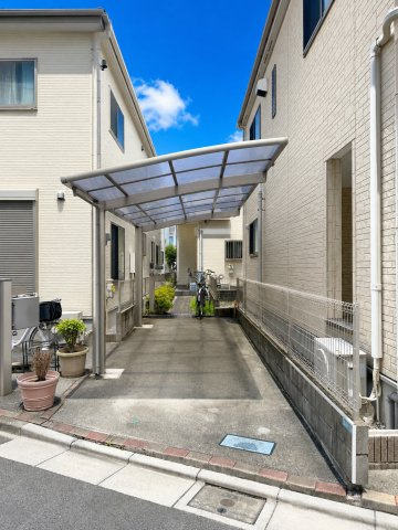 葛飾区新宿3丁目中古住宅の駐車場|カースペース