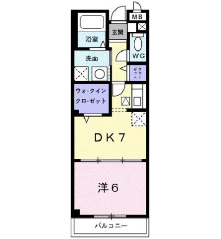 シェアー・イーストの間取り