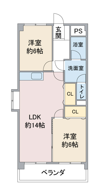 瑞和ビルの間取り