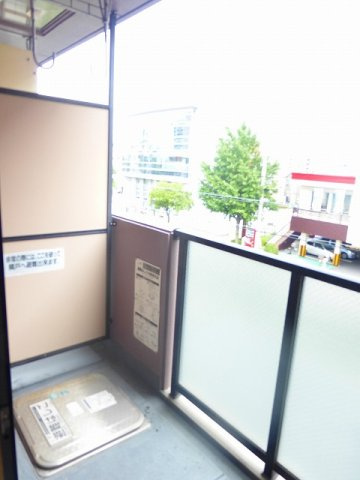 プラティークあらこのバルコニー