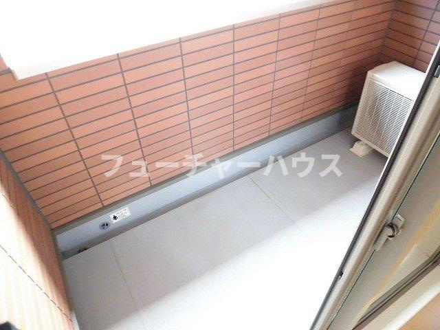 フィルヴェールⅠのバルコニー|バルコニー付きです