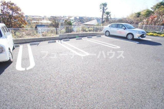 アルモニーⅠの駐車場|車をお持ちの方に嬉しい駐車場付きの物件です