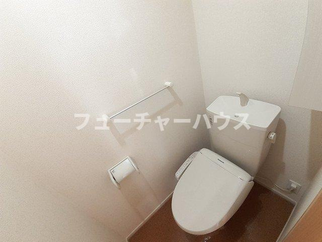 パルパレスＢのトイレ|トイレもきれいです