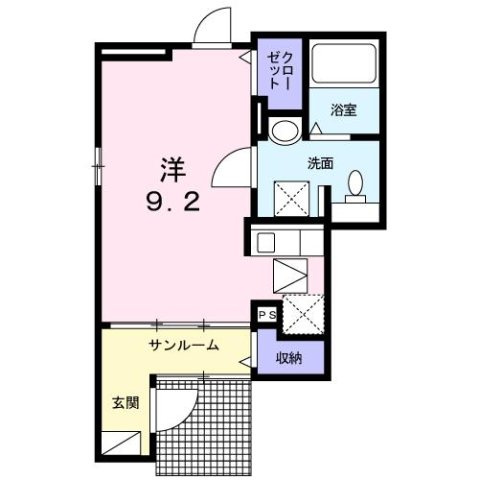 アイン・Ｔの間取り