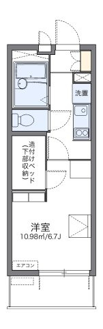 レオパレスＴＡＮＡＳＥの間取り