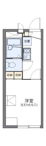 レオパレス大口台の間取り