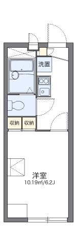 レオパレスイーグルの間取り