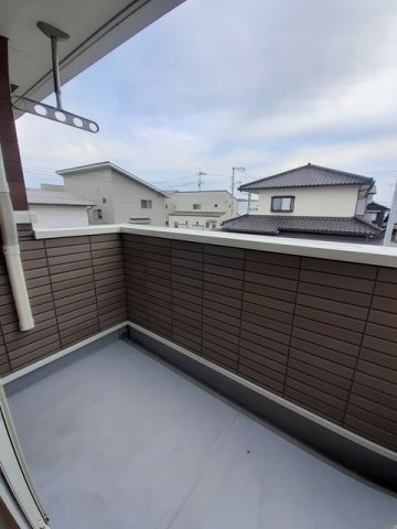 グレイス倉敷Ｂのバルコニー