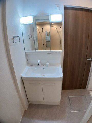 パーチェの洗面所