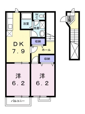 サンフラワーの間取り
