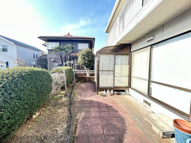 宇都宮市鶴田町　4ＳＤＫ　中古住宅の庭