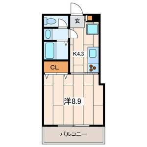【間取り】 | ﾛｰｽﾞﾏﾝｼｮﾝR＆A