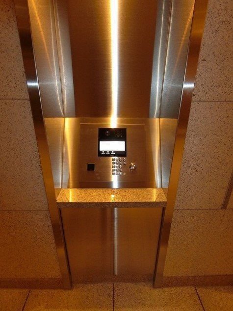 ブランズ渋谷常盤松のエントランス