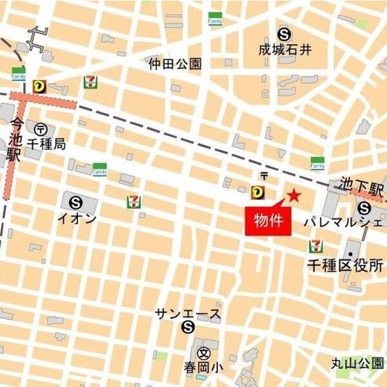 【地図】 | ルーエ池下