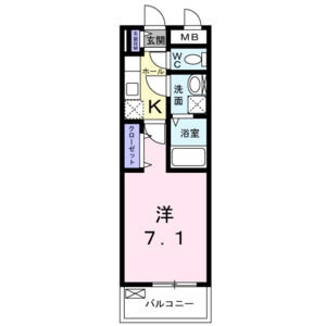 【間取り】 | サンリット　ローレル