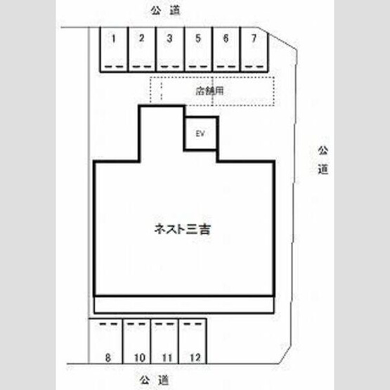 【区画図】 | ネスト三吉