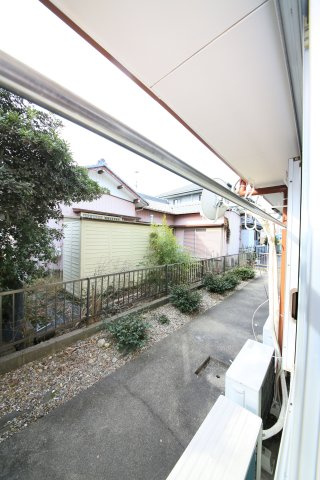 清風苑のバルコニー|別部屋同間取りのお写真となります。参考にご覧くださいませ。