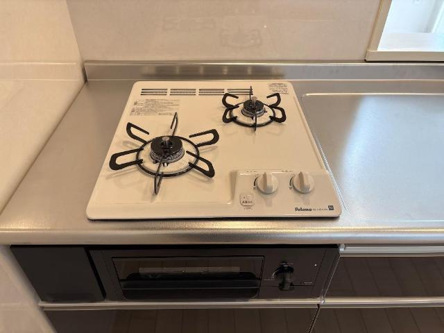 プリメゾン東郷のキッチン|2口ガスコンロ（イメージ）