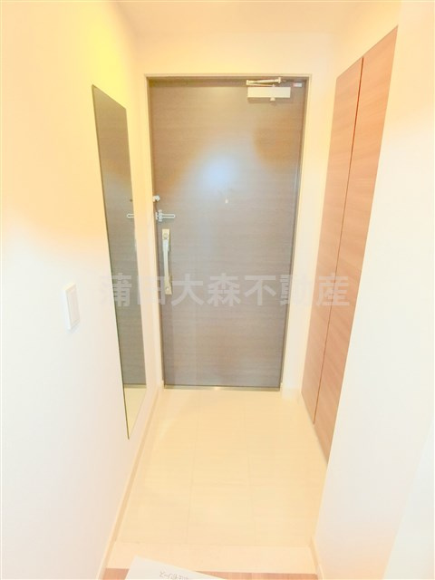 コンフォリア蒲田の玄関|玄関　シューズBOX