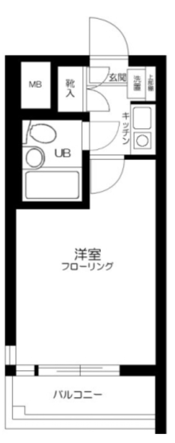 エヴェナール代々木の間取り