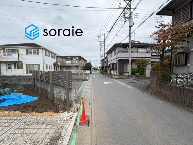 入間市小谷田1丁目　新築戸建　ハートフルタウンの前面道路含む現地写真|10/13　撮影