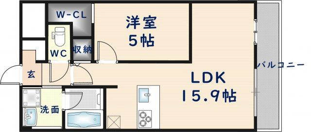 【間取り】 | グランマーレ小路駅前