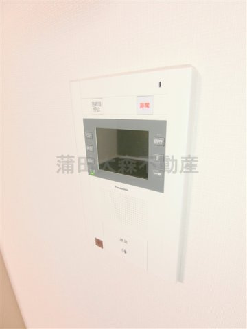 AXAS大森西アジールコートの設備|TVモニター付オートロック