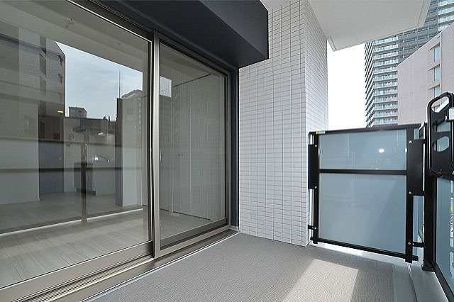 【バルコニー】エス・キュート梅田中崎町