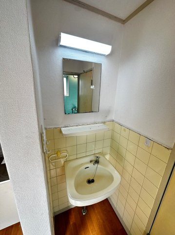 南松竹マンションの洗面所