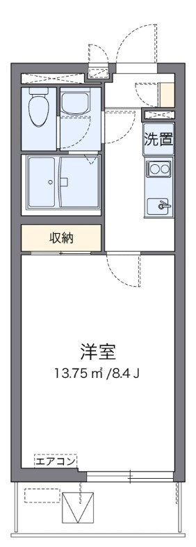 クレイノモンタニャレドンタの間取り